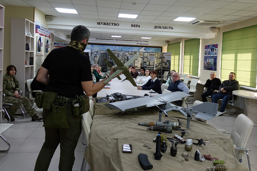 События НИУ «БелГУ» представители терробороны напомнили студентам и сотрудникам ниу «белгу» о мерах безопасности 