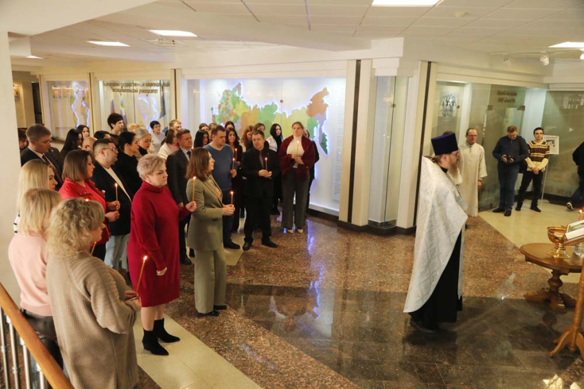 События НИУ «БелГУ» белгородский госуниверситет встретил праздник крещения господня